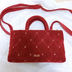 《新品未使用》　フェイラー　ユニカラー　バック　赤 2025年最新】フェイラーユニカラーの人気アイテム - メルカリ