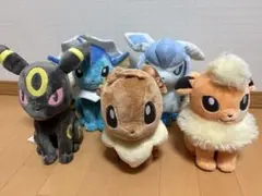 イーブイコレクション ぬいぐるみ 8点 ポケモンセンター 2012年 ブイズ