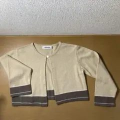 familiarボレロ120サイズ　ベージュ