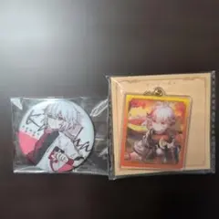原神 楓原万葉 キービジュアル アクリルキーホルダー 缶バッジ