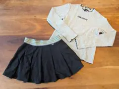 JENNI love セットアップ グレー×ブラック