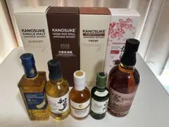 限界価格！ニッカ限定品5本 宮城峡 余市アロマティックイースト構成