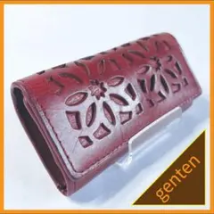 【genten（ゲンテン）】カットワーク キーケース