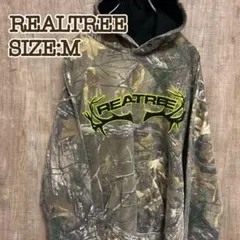 REALTREE リアルツリー プルオーバーパーカー M カモフラ 迷彩