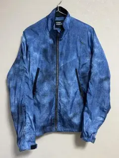 ナイロンジャケット青