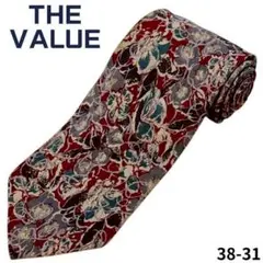 THE VALUE　ネクタイ　花柄　ボタニカル　おしゃれ　パーティー　二次会