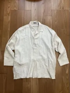 AMERICAN RAG CIE シワ加工ドルマンスキッパー長袖シャツのサムネイル