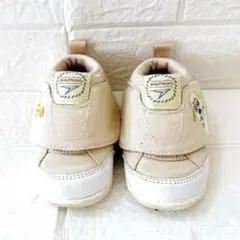 瞬足 いないいないばあ コラボモデル 足育ベビー ベージュ 12.5