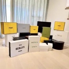 【大量】 ブランド 空箱 まとめ売りベルルッティ、バレンシアガ GUCCIなど