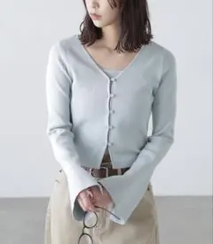 FREE’S MART キャミレイヤードニットカーディガン