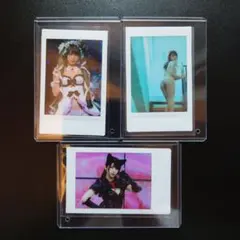 カ*ロ様 えなこ　直筆サインチェキ　ウェディング風水着 汐世（有栖花あか） 直筆サインチェキカード