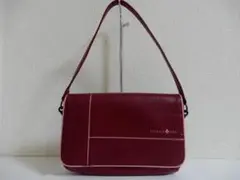 本革☆パトリックコックス☆肩掛けOK☆レザーハンドバッグ ラズベリー
