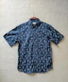 Beach Pal ヴィンテージ 半袖総柄シャツ L