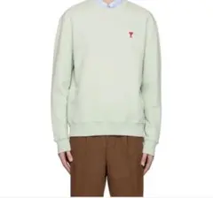 【AMI Paris】ami ミントグリーン スウェット　トレーナー