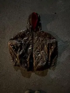 old uniqlo 90s キルティング　ナイロン　jacket リバーシブル