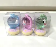 サンリオ　地球儀オイルマスコット 3種