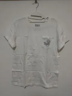 ROXY ホワイト 半袖 Tシャツ