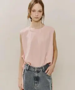LA BELLE ETUDE　フィッシュテール　リラックス　ピンク　タンクトップのサムネイル