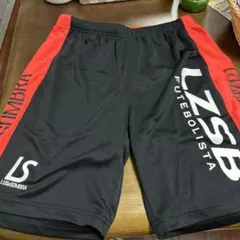 Luz Sombra サッカー ハーフパンツ 黒/赤