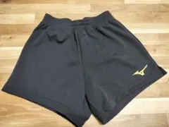【美品】ミズノ　ゲームパンツ ブラック ショートパンツ　XL