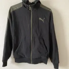 PUMA フルジップ フード付きリバーシブルパーカー