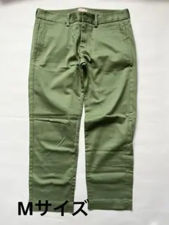 コーエン パンツ Mサイズ 丈短め 8部丈程度 カーキ グリーン カジュアル
