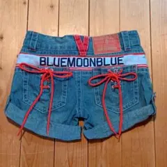 BLUE MOON BLUE デニム ショートパンツ 平成ギャル y2k 希少のサムネイル