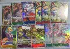 ワンピースカードゲーム　 受け継がれる意思　SR まとめ売り！　11枚！