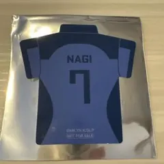 NAGI サッカージャージ風シール 7番