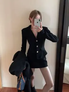 年中使えるシンプルミニジャケット♪デートやお出かけに最適