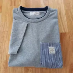 LOGOS DAYS グレー 半袖Tシャツ　メンズMサイズ