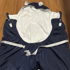 抱っこ紐 防寒 ケープ ベビーカー ネイビー フード付抱っこひもカバー 冬