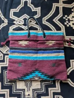 00s AMERICAN EAGLE リュック 巾着 y2k 民族 エスニック柄 | Mercari