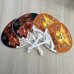 清水エスパルス　うちわ　4枚セット