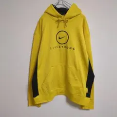 ナイキ プルオーバー パーカー NIKE therma fit 黄