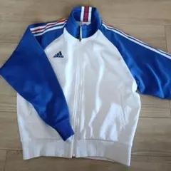 adidas トリコロール ジャージ M　デサント製のサムネイル