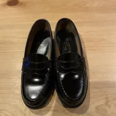 HARUTA ブラック ローファー　22cm