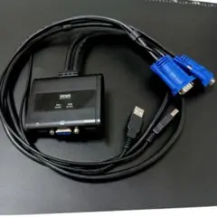 サンワサプライ② SW-KVM2UUN パソコン 自動切替器 used 未確認品