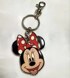 ディズニー　海外ディズニーリゾート　ミニーちゃん　キーホルダー　チャーム