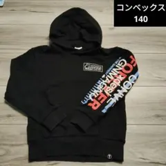 CONVEX DESIGN ブラックパーカー 140