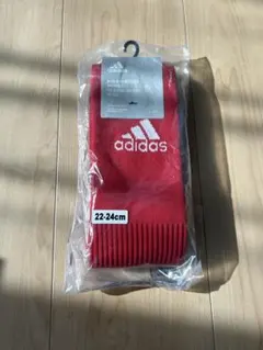 adidas ADI 21 レッド 22-24cm アディダス　サッカーソックス
