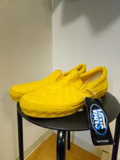 Dead stock VANS イエローチェッカー スリッポン