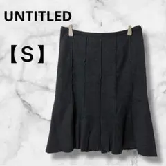 0211　アンタイトル　スカート　フレアスカート　ひざ丈スカート
