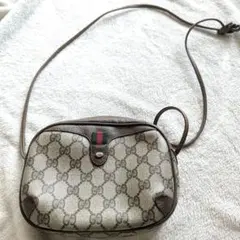 GUCCI オールドグッチ ミニショルダーバッグ GG柄　シェリーラインのサムネイル