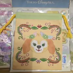 ダッフィー＆フレンズ クッキーアン 20周年記念 巾着袋