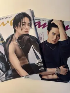 anan 菊池風磨表紙