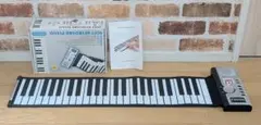 SOFT KEYBOARD PIANO 電池式ロールアップ電子ピアノ49鍵盤のサムネイル