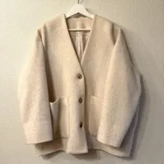 2025年最新】YORI ウールモヘアシャギージャケット ベビーピンクの人気