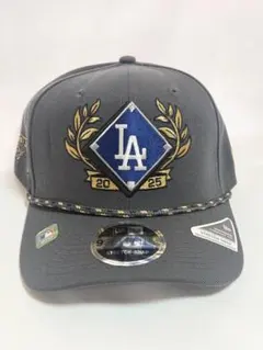 ドジャース　MLB 2025 NLDS優勝記念ロッカーROOMキャップ　大谷翔平