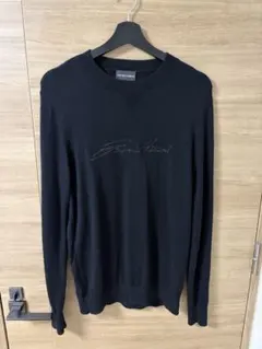 EMPORIO ARMANI ニット セーター ブラック